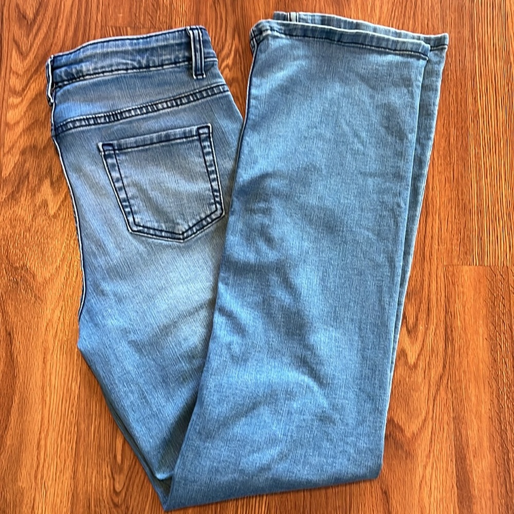 Girls 14 Jeans Super Stretch with Elastic Waistband